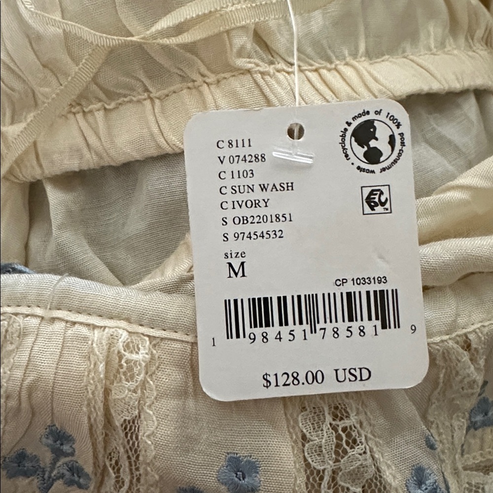 NWT Free People Tailia Tube Top size M - Picture 5 of 5